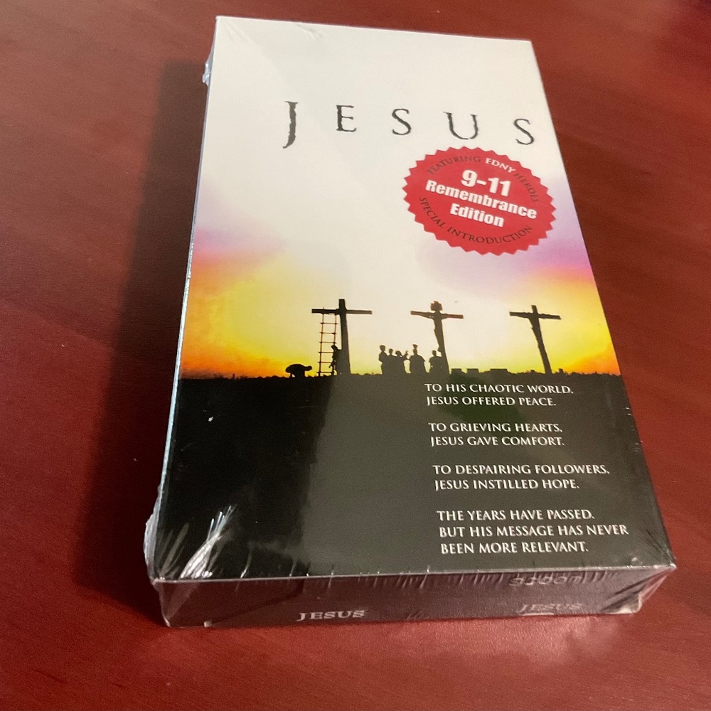 Jesus VHS movie-unopened